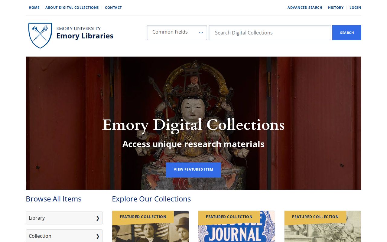 Emory digital collection search for Atlanta city directories