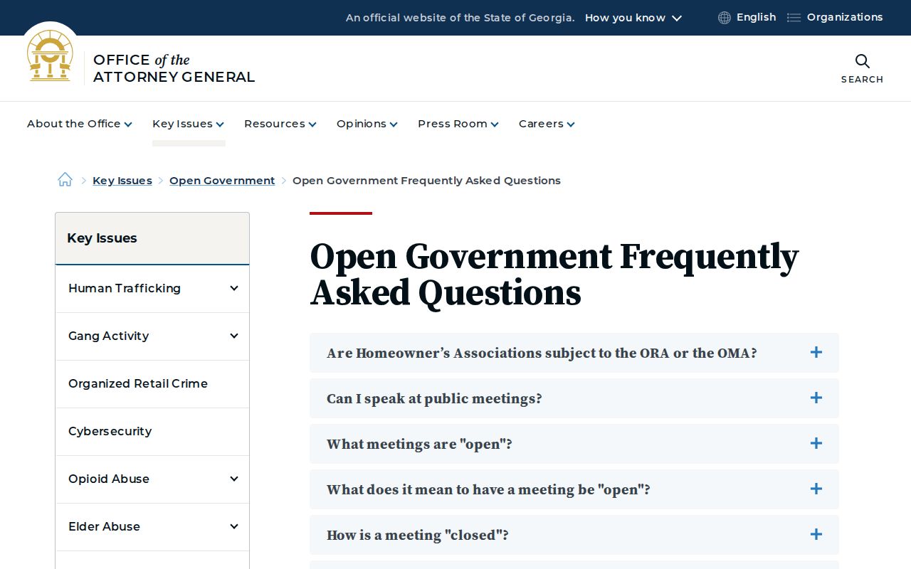 Stonecrest residents directory Georgia open government information